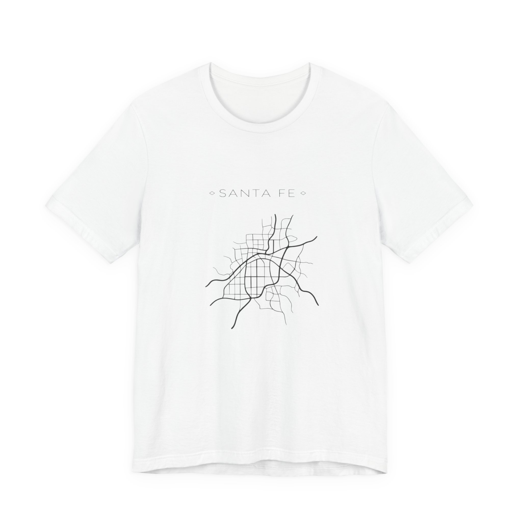 sante fe grid t shirt | minimalist city map apparel | nostalgic city tee sante fe grid t shirt | minimalist city map apparel | nostalgic city tee