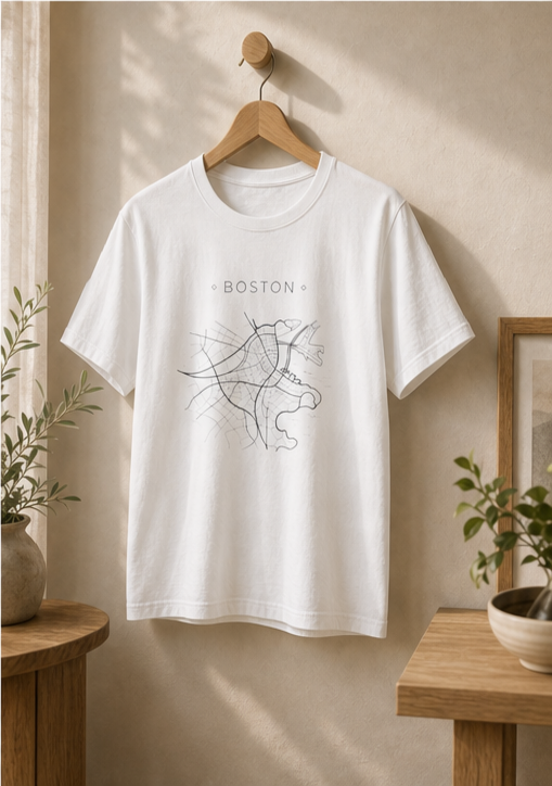 boston city map tshirt style match 04 bottom right boston city map tshirt style match 04 bottom right