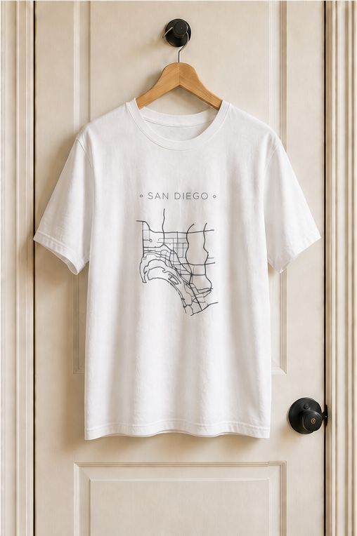 san diego city map tshirt style match 04 bottom left san diego city map tshirt style match 04 bottom left